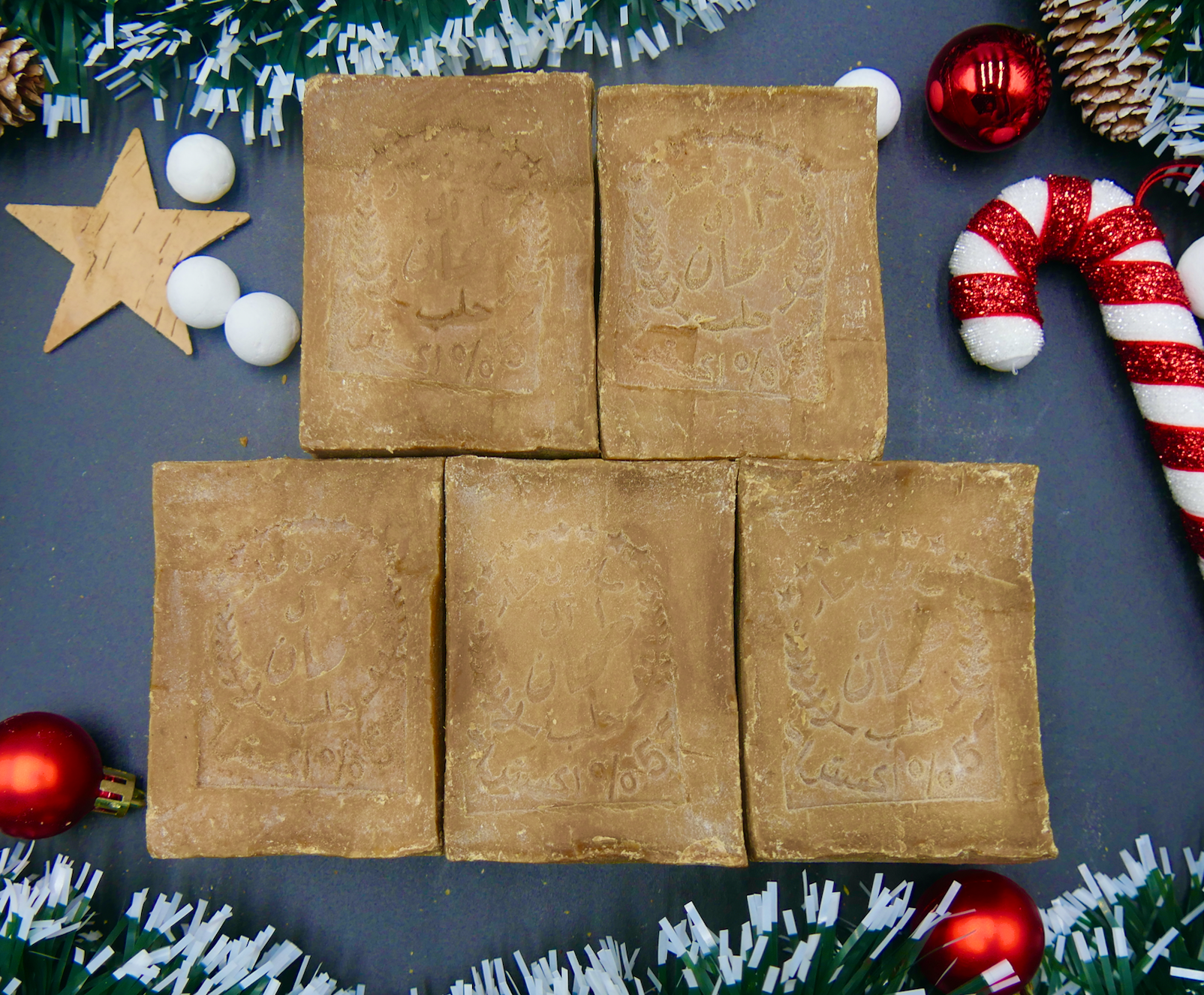 Original-Aleppo-Seife, 5, 6, 8, 10, 12, 20, 24, 30, 40 , 50, 60, 100% Lorbeeröl, ca.1 Kg, VEGAN, Handgemacht