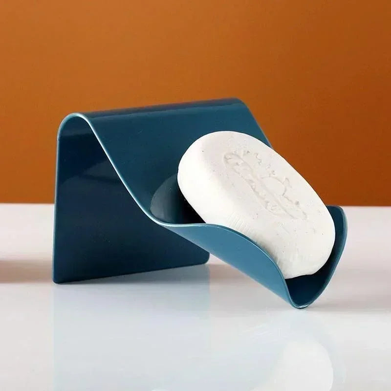 Transform Your Bathroom with the Wall-Mounted Self-Draining Soap Holder - Stylish and Practical Storage Solution