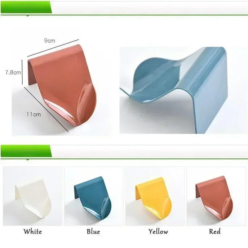 Transform Your Bathroom with the Wall-Mounted Self-Draining Soap Holder - Stylish and Practical Storage Solution