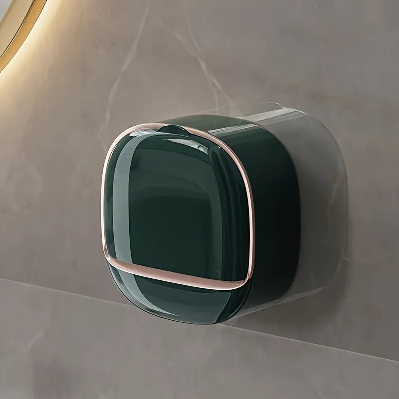 Elevate Your Bathroom with Our Stylish Wall-Mounted Soap Box - Keep Soap Dry and Accessible!