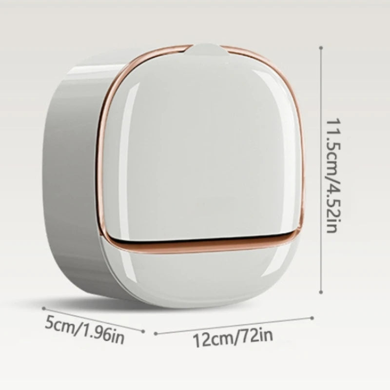 Elevate Your Bathroom with Our Stylish Wall-Mounted Soap Box - Keep Soap Dry and Accessible!