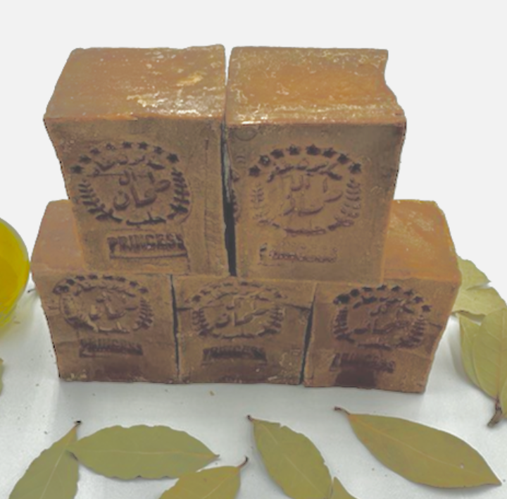 Original -Aleppo-Seife 50% Lorbeeröl, 50% Olivenöl, ca.1 Kg
