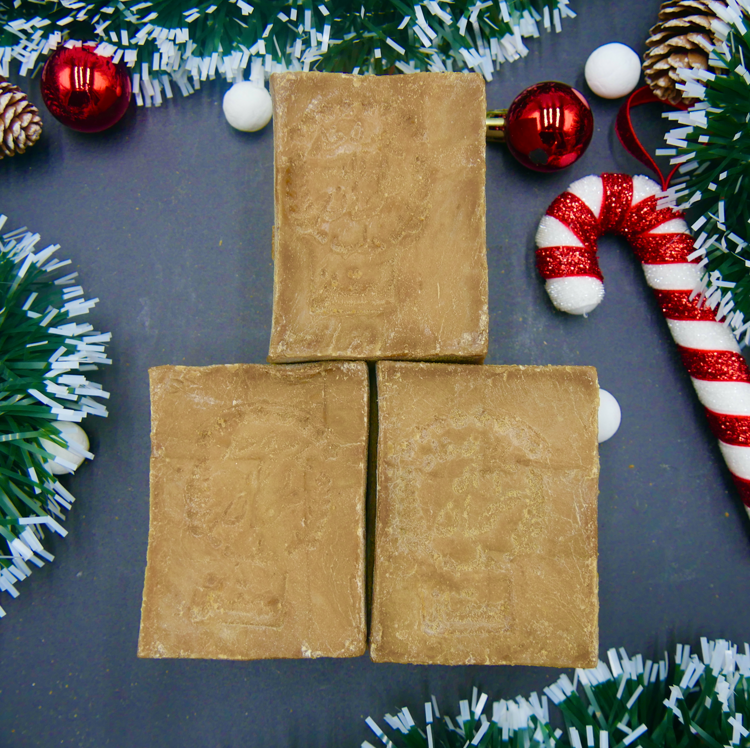 3 Stück, Original-Aleppo-Seife, 10% Lorbeeröl, 90% Olivenöl, ca.600g, VEGAN, Handgemacht