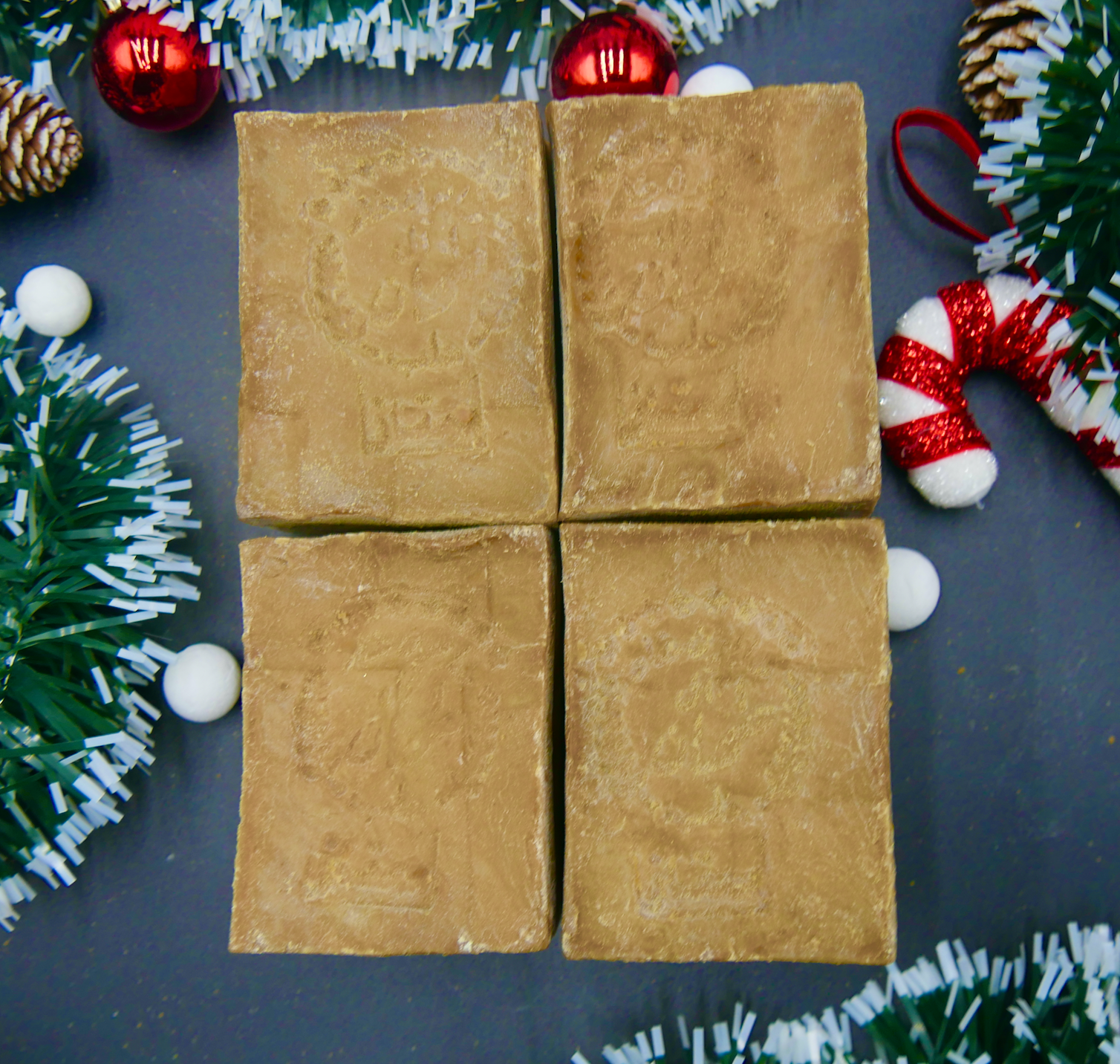 4 Stück, Original-Aleppo-Seife, 10% Lorbeeröl, 90% Olivenöl, ca.800g, VEGAN, Handgemacht