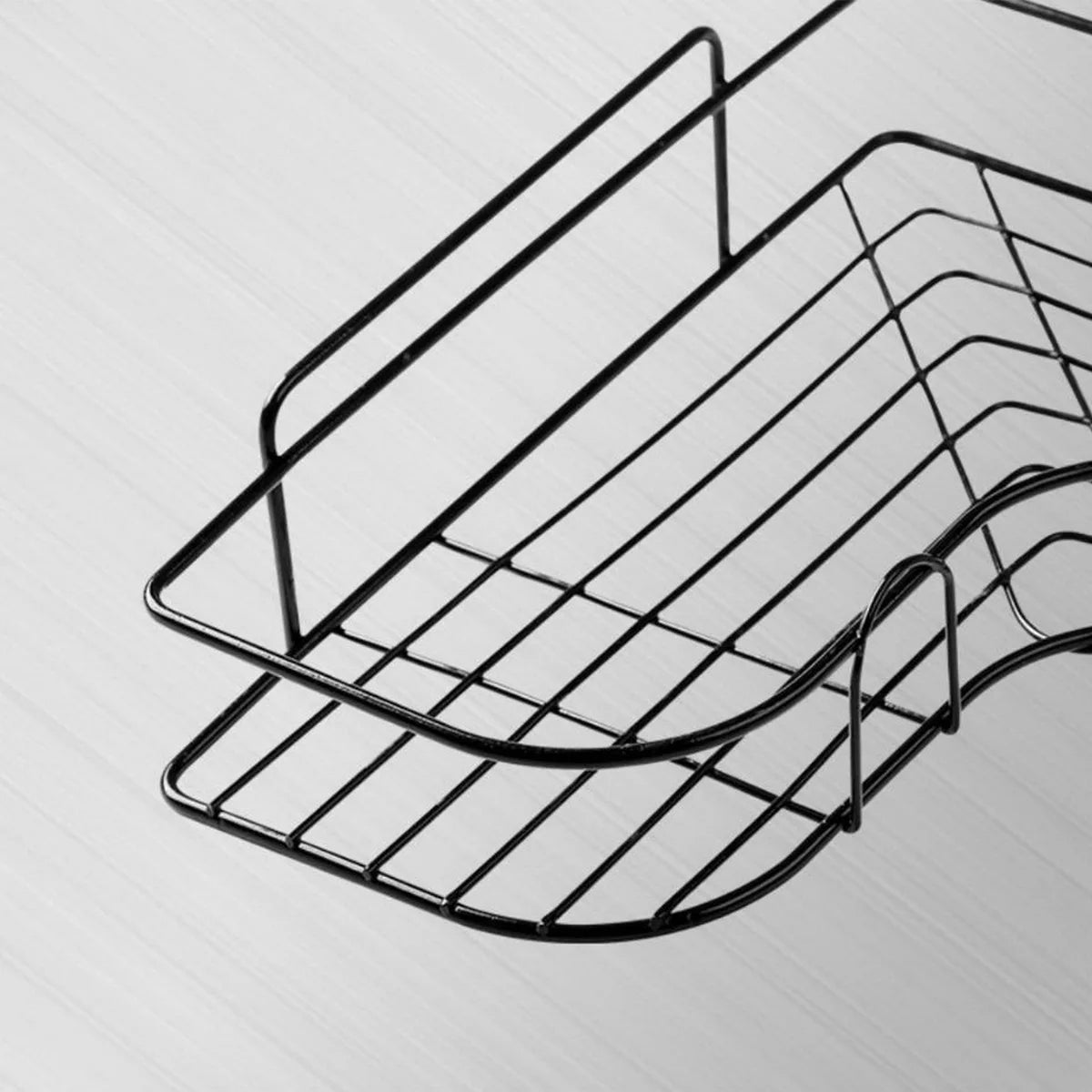Transform Your Bathroom with Our Stylish Wall-Mounted Triangle Shower Caddy - No Drilling Required!